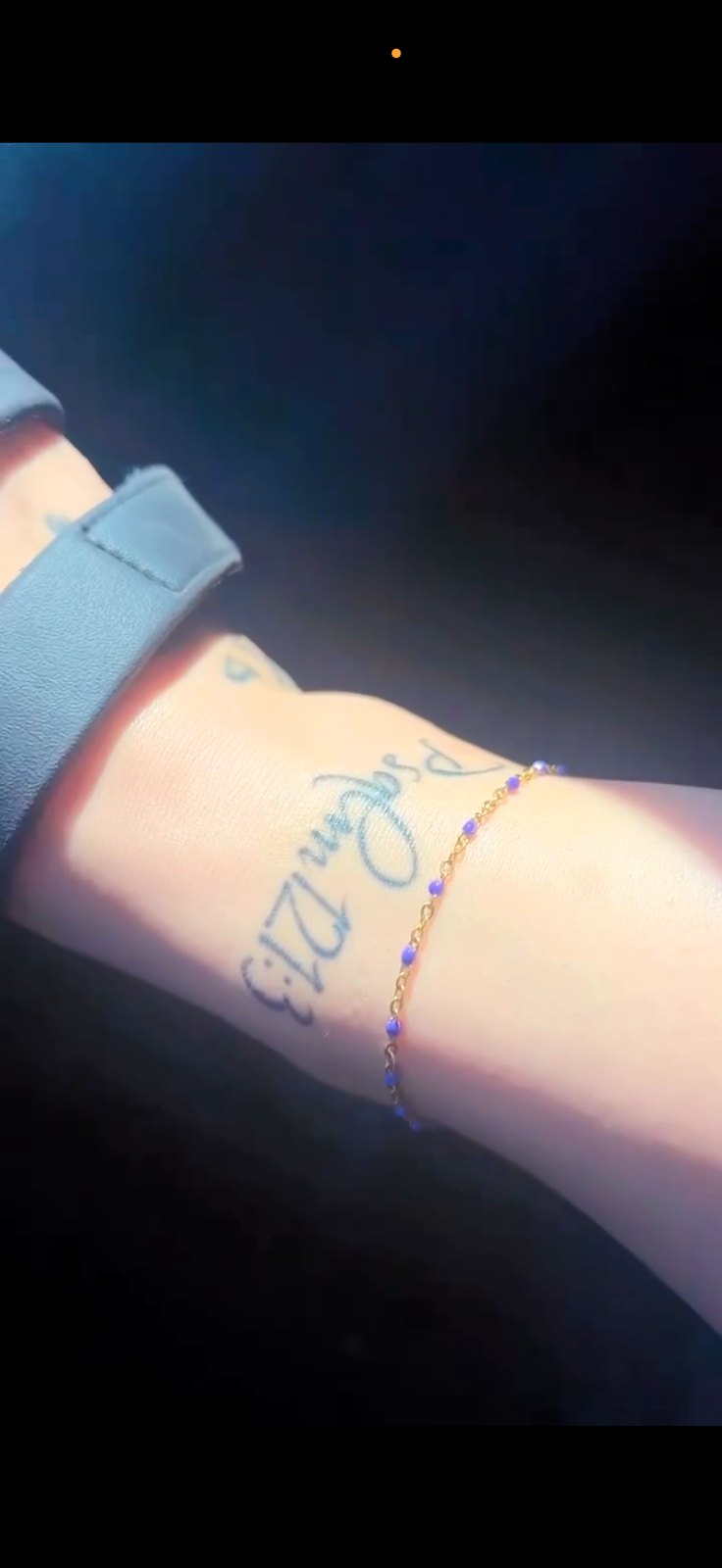 Bracelet — actual permanent jewelry work