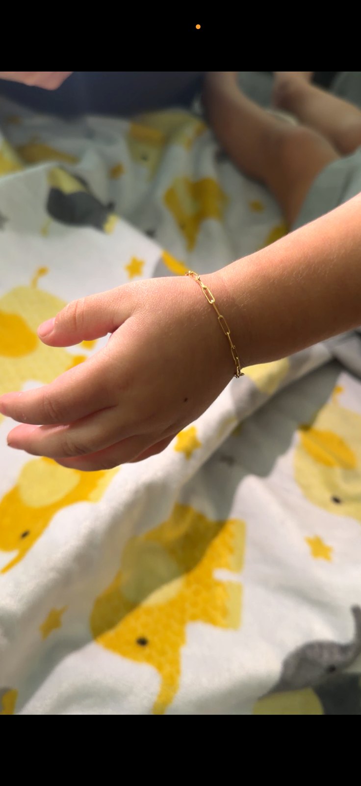 Bracelet — actual permanent jewelry work